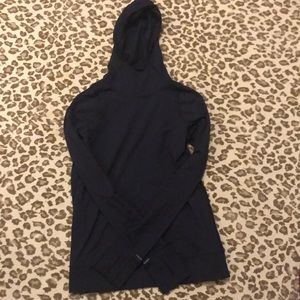 Long sleeve hooded lululemon top